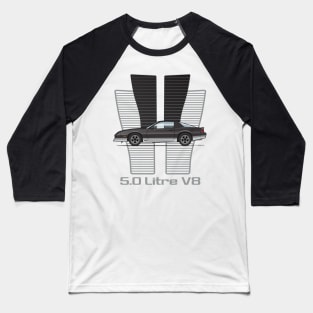 5.0 v8-black Baseball T-Shirt